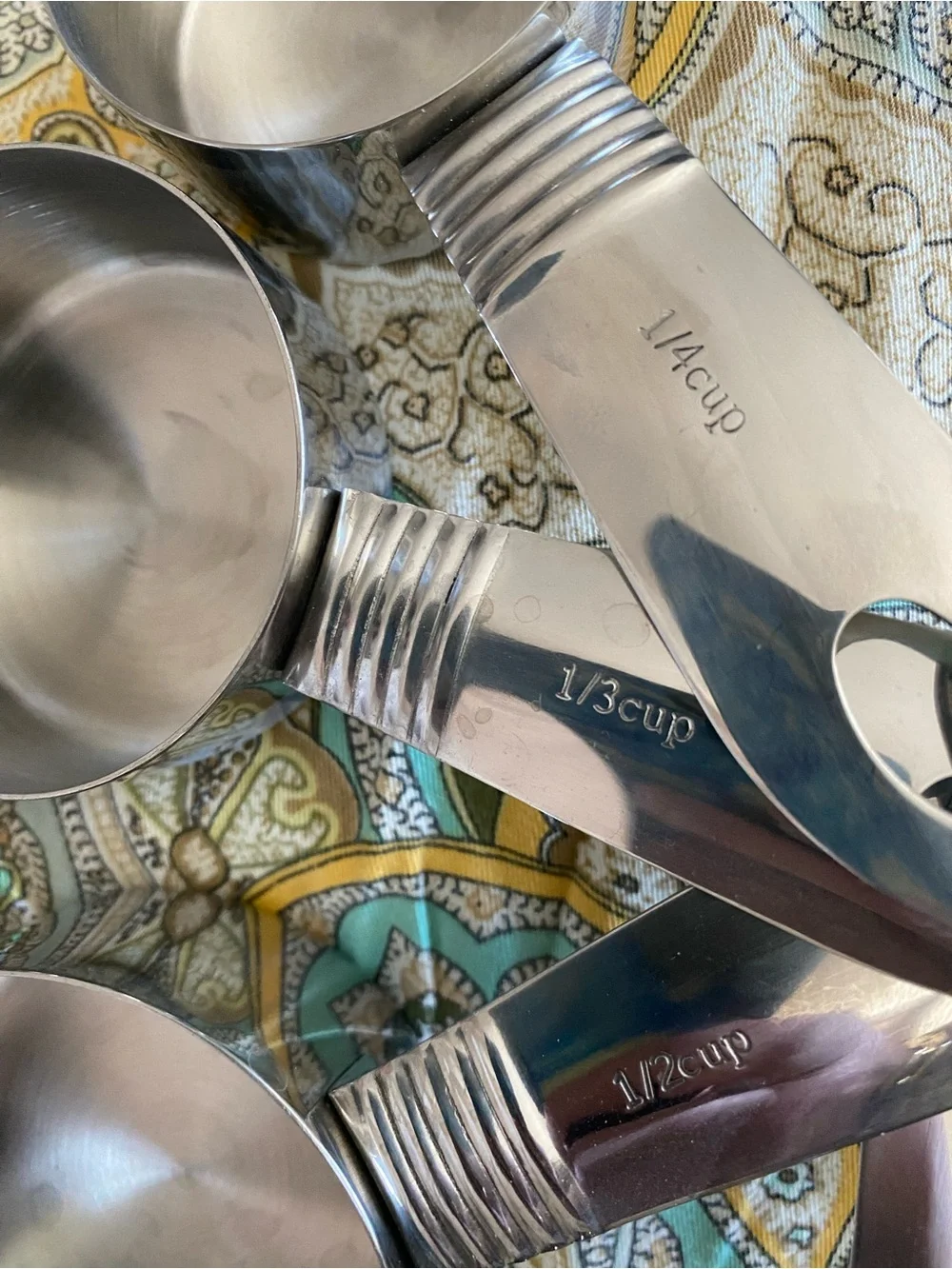 Stainless Steel Nesting Measuring Cups (5) Piece Set